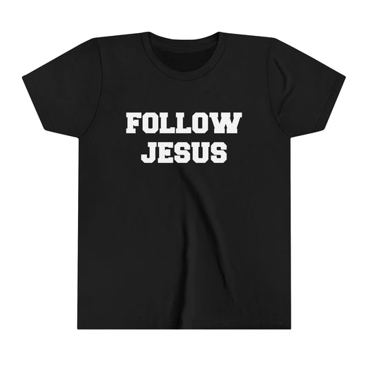 Medina Bees Follow Jesus Youth Short Sleeve Tee