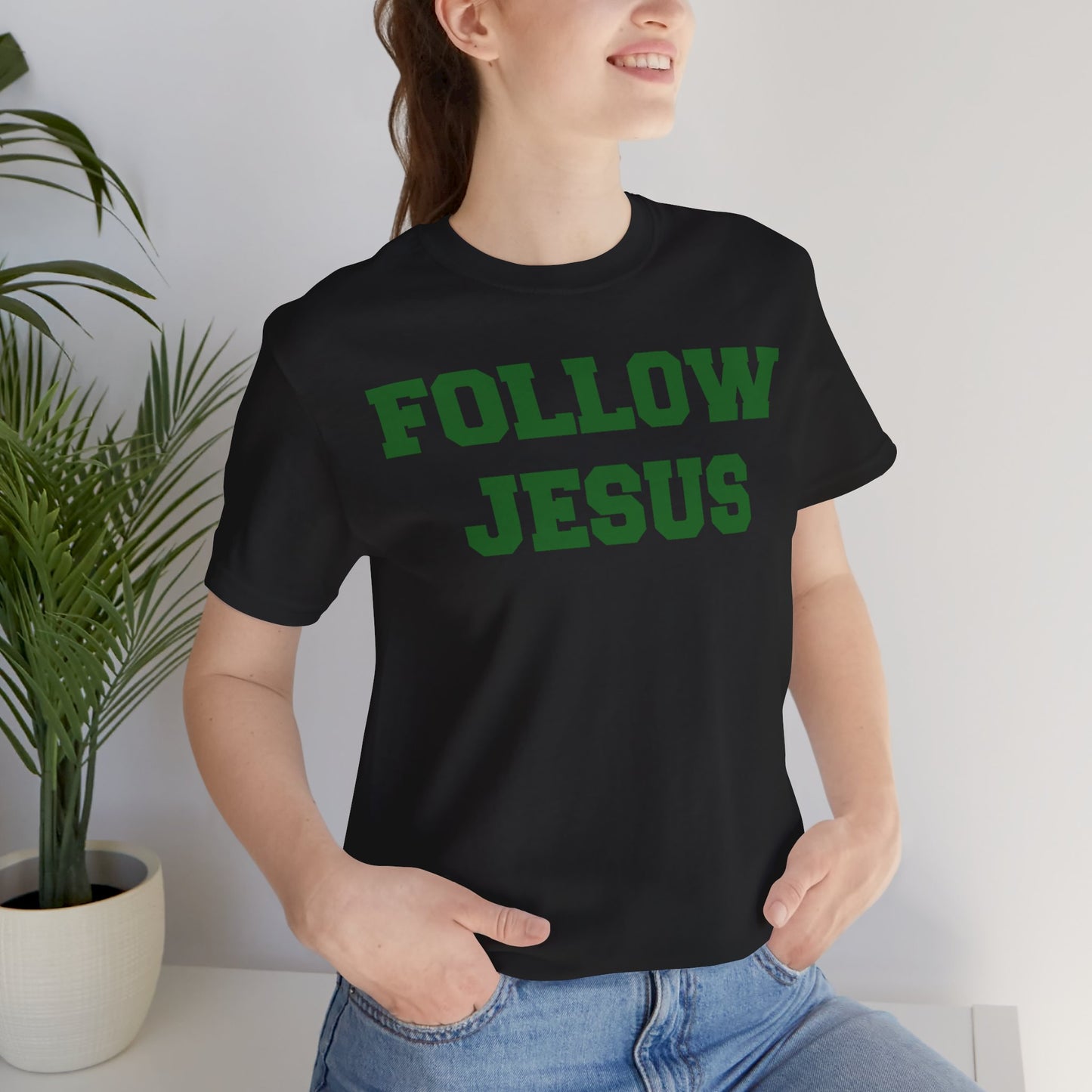 Cloverleaf Colts Follow Jesus Unisex Jersey Short Sleeve Tee