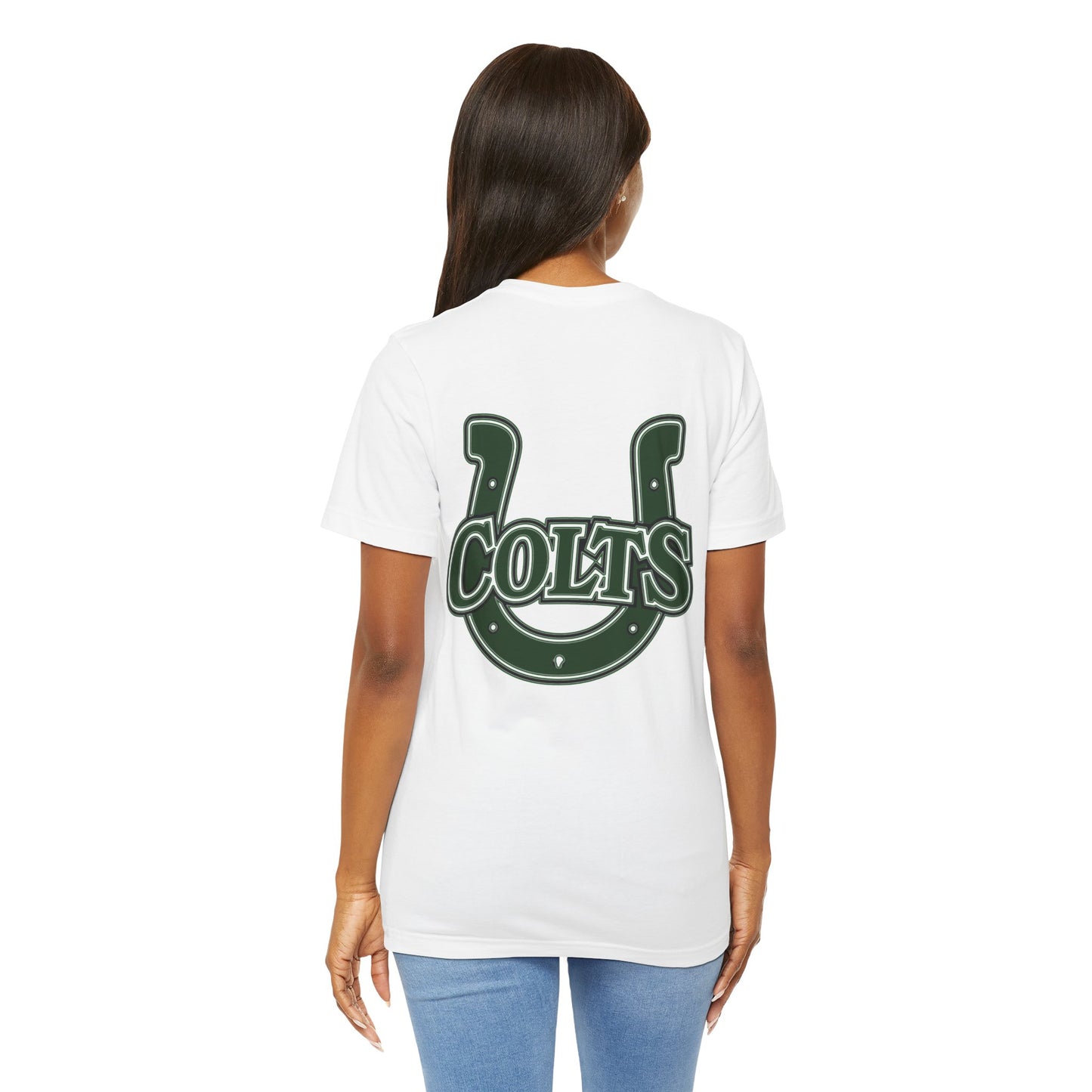 Cloverleaf Colts Follow Jesus Unisex Jersey Short Sleeve Tee