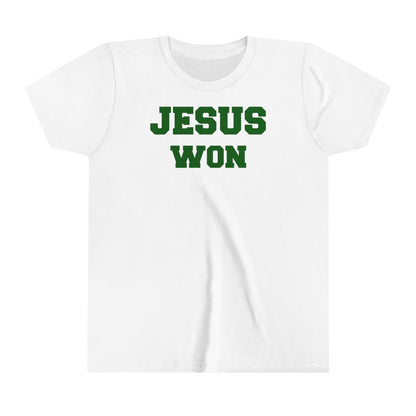 Cloverleaf Colts Jesus Won Youth Short Sleeve Tee