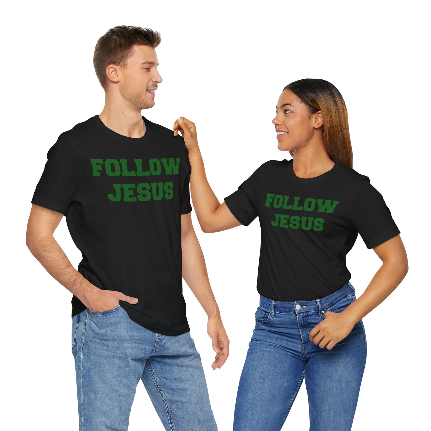 Cloverleaf Colts Follow Jesus Unisex Jersey Short Sleeve Tee