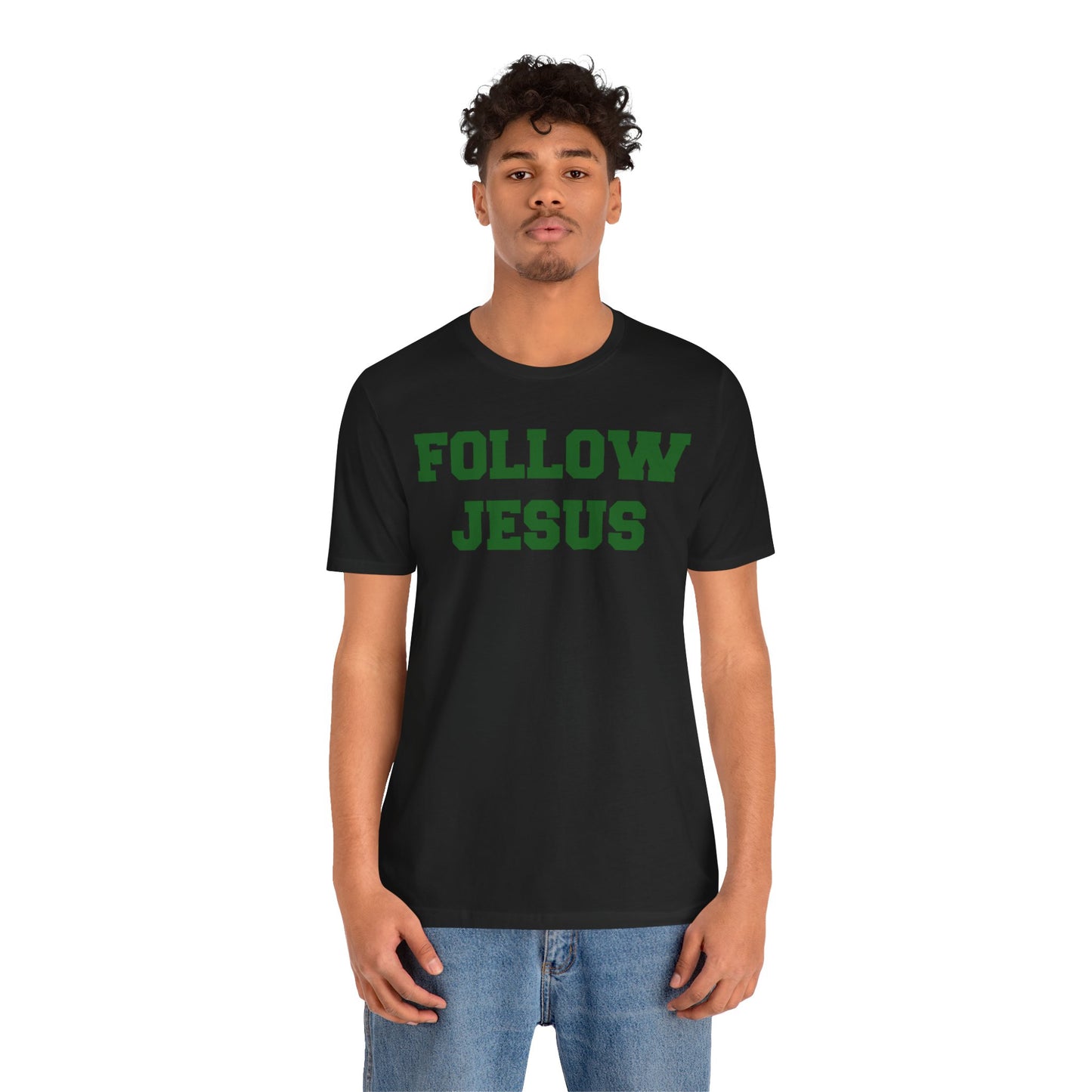 Cloverleaf Colts Follow Jesus Unisex Jersey Short Sleeve Tee