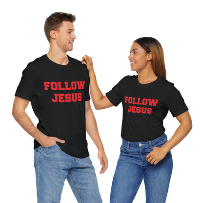 Wadsworth Grizzlies Follow Jesus Unisex Jersey Short Sleeve Tee