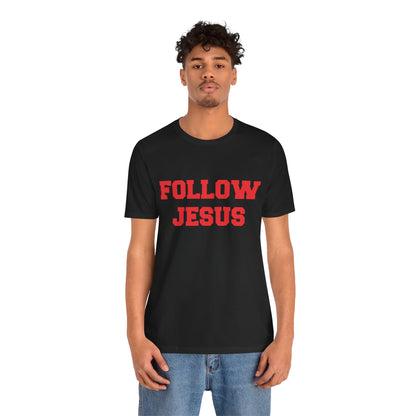 Wadsworth Grizzlies Follow Jesus Unisex Jersey Short Sleeve Tee